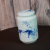 Hand-Painted Bamboo Tea Canister