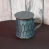 Patterned Tea Mug Infuser, Gray