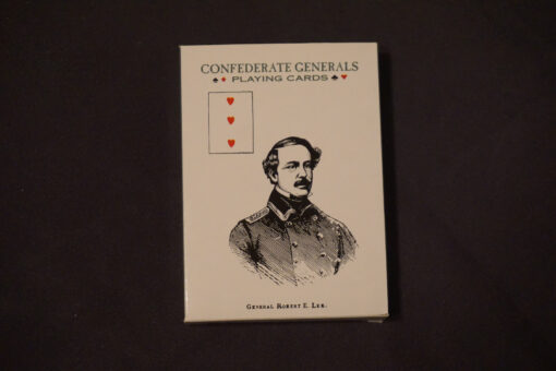 Confederate Generals Playing Cards