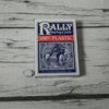 Plastic Rally Playing Cards, Blue Box