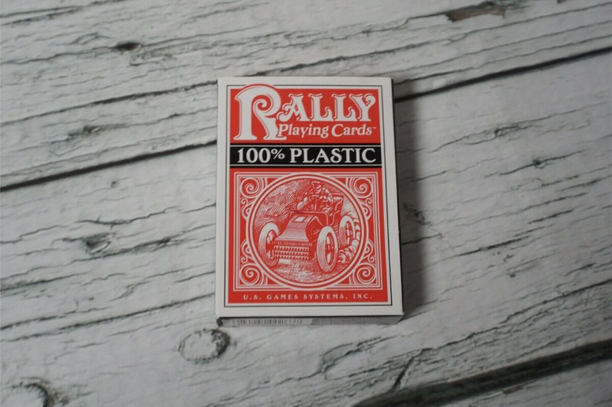 100% Plastic Rally Playing Cards