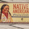 native american playing card deck set one