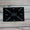Black Triple Moon Pendulum Mat
