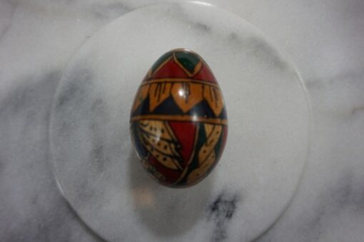 Decorated Wooden Egg Shaker
