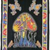 Mushroom and Frogs Tapestry