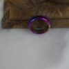 Round Rainbow Hematite Ring