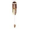 Small Fireburned Bamboo Windchime