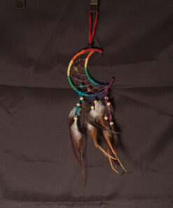 crescent moon dream catcher