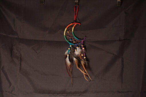 crescent moon dream catcher