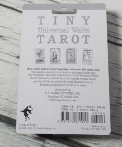 tiny universal tarot back
