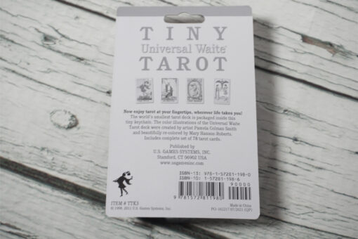 tiny universal tarot back