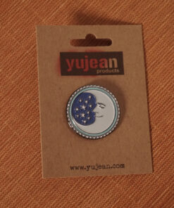 Dan Morris Moon Enamel Pin