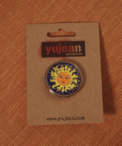 Dan Morris Sun Enamel Pin