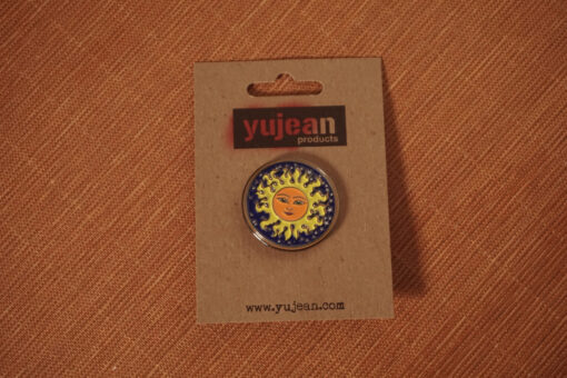 Dan Morris Sun Enamel Pin