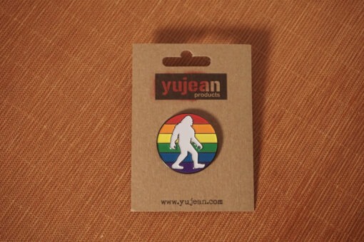 Sasquatch Pride Enamel Pin