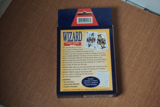 wizard omnibus card game back