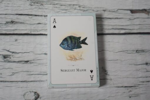aquarium fish playing cards back