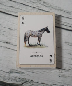 horses of the world playing cards back
