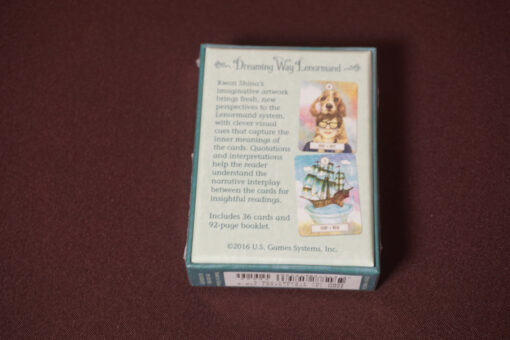 dreaming way lenormand cards back
